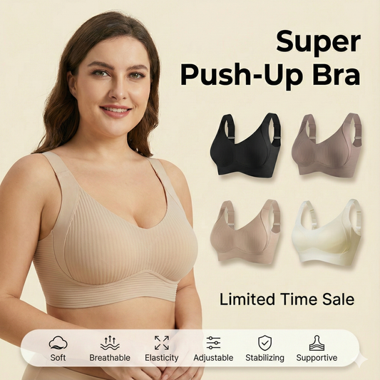 Komfortfit | 3-Pack Push-Up Bra - High Support